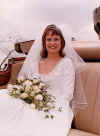 Jo in car